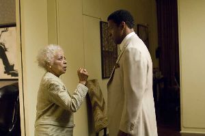 Ruby Dee may be 83, but she can still give Denzel a punch up the bracket.
