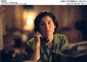 Catherine Keener suspects Truman Capote is a 40 Year Old Virgin.