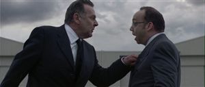 Tom Wilkinson blames Paul Giamatti for the shitty weather.