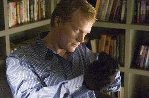 Paul Bettany, thanking his lucky stars that Jennifer Connelly likes redheads.