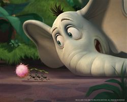 Horton hears a tuft of candy floss.