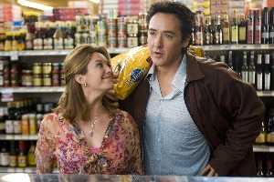 Diane Lane, examining John Cusack's pedigree.