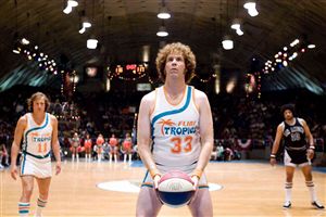 Will Ferrell used basketball-coloured paint to disguise his gonadic elephantitis.