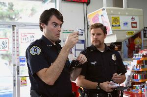 Bill Hader realises that the picture of the hairy potato is actually Seth Rogen's ballsack.