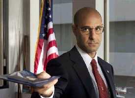Stanley Tucci, he must have got out of the wrong side of the bed.