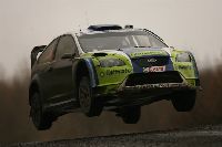 Flying Ford Focus of Mikko Hirvonen